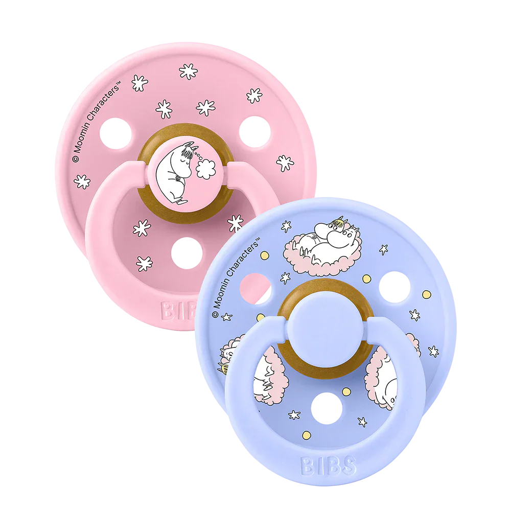 BIBS x Moomin - Latex Pacifier - Studio Colour - Dreaming