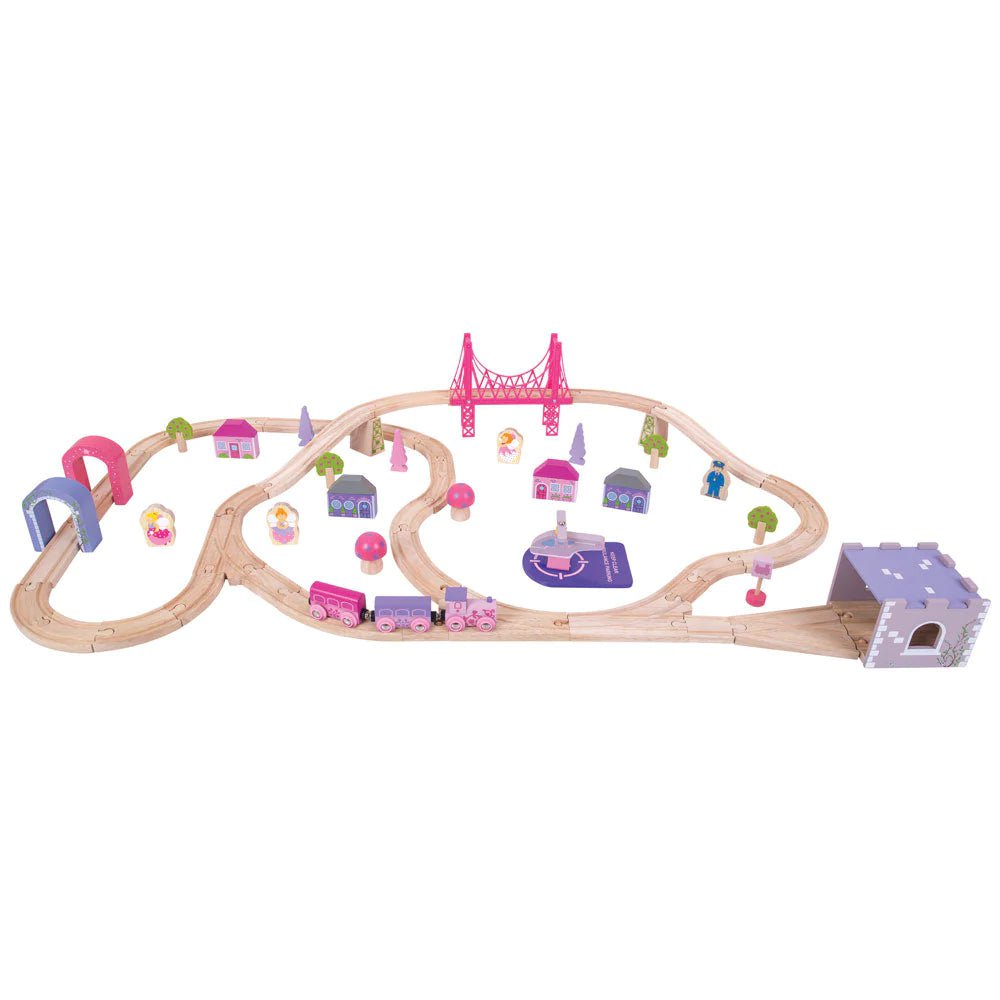 Bigjigs - Fairy Town Train Set