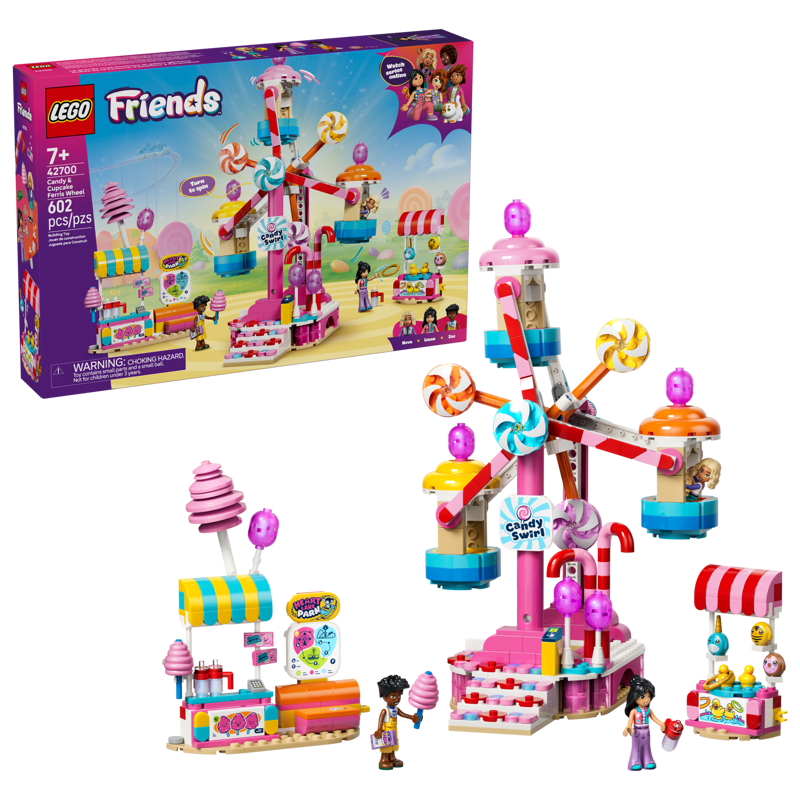 LEGO - Friends - Candy Cupcake Ferris Wheel - Building Set