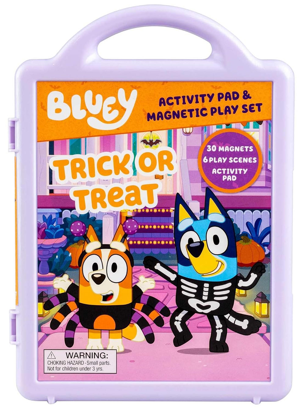 Bluey: Trick or Treat - Book and Magnetic Play Set