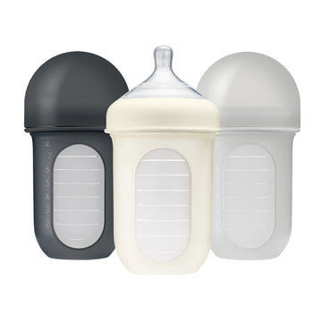 Boon - NURSH Silicone Pouch Bottle 3-pack Bottles & Accessories