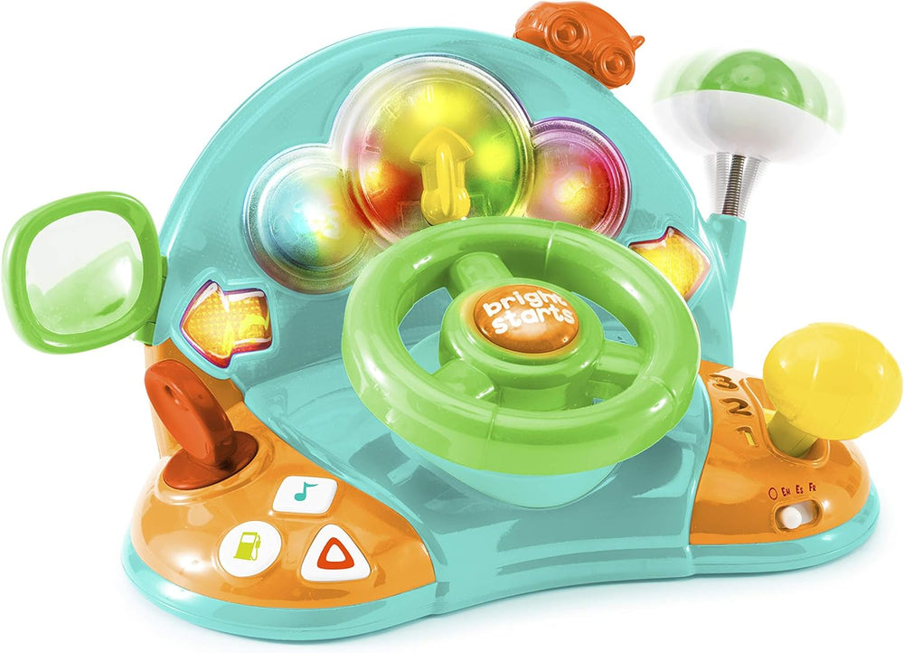 Bright Starts - Lights & Colours Driver Steering Wheel Baby Toy