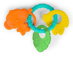 Bright Starts - Tropical Chews Silicone Teething Ring