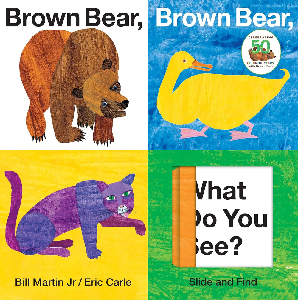 Brown Bear, Brown Bear, What Do You See? Slide and Find (Board book)