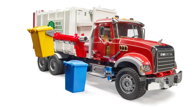 Bruder - Mack Granite Side-Loading Garbage Truck