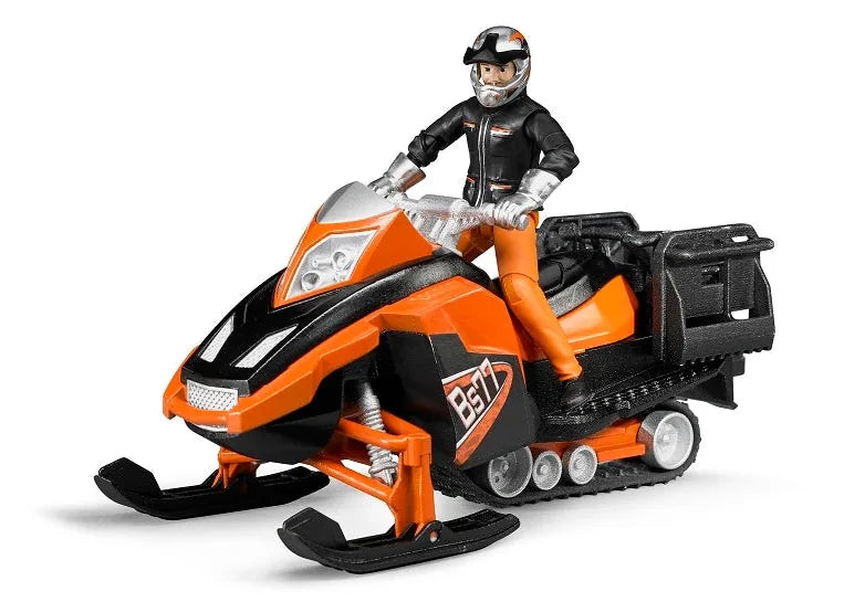 Bruder - Snowmobile with Driver and Equipment