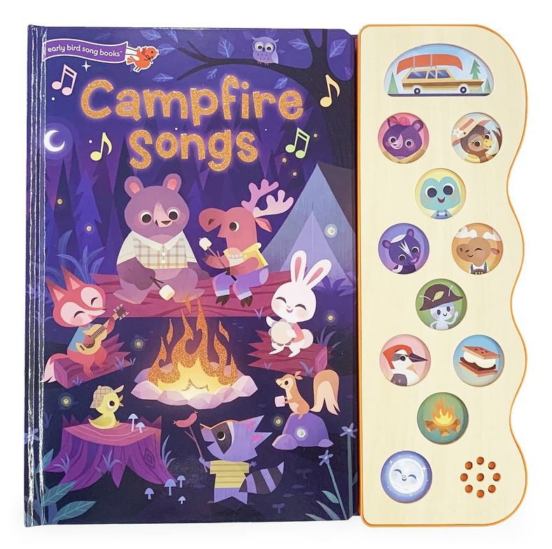 Campfire Songs - 11-Button Interactive Sound Board Book