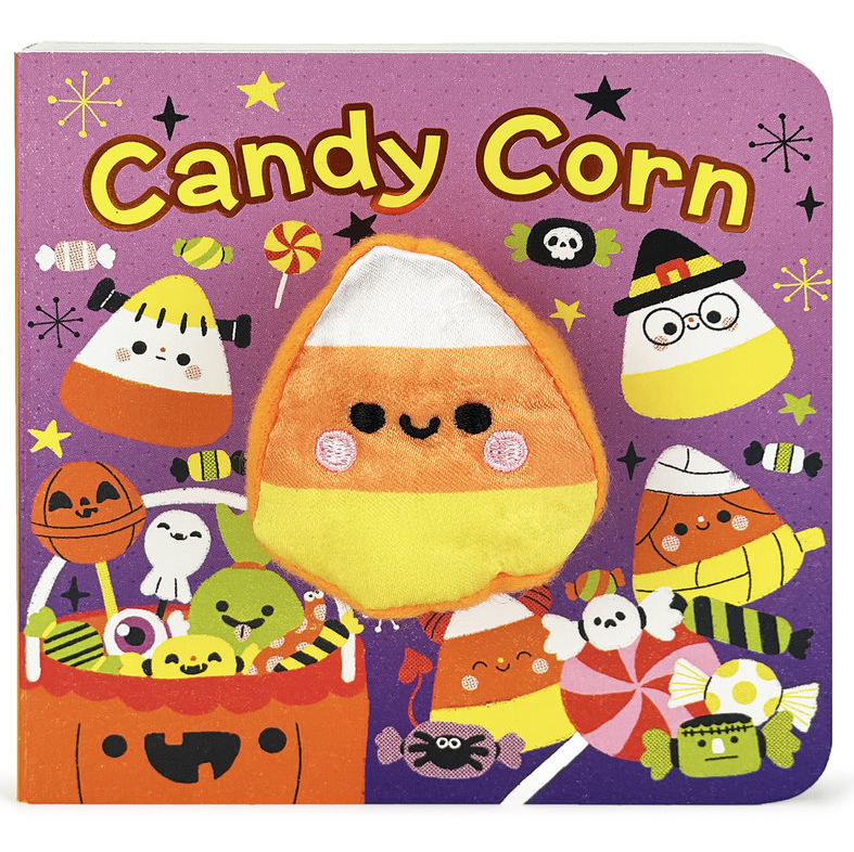 Candy Corn Finger Puppet - Board Book
