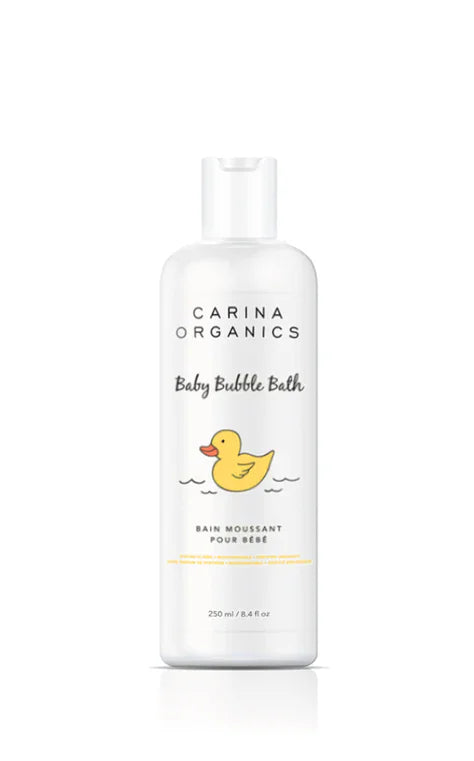 Carina Organics - All Natural Baby Bubble Bath - Sweet Pea Scented - 250ml