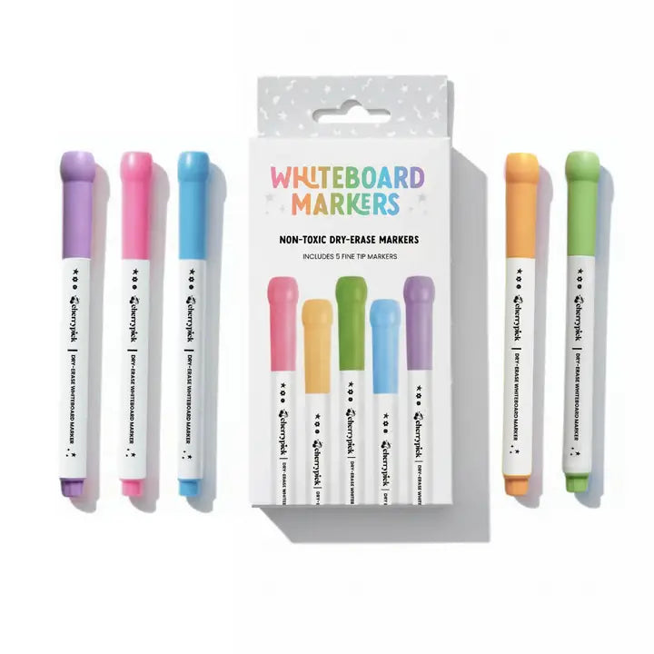 CherryPick - Whiteboard Dry-Erase Markers (5-Pack)