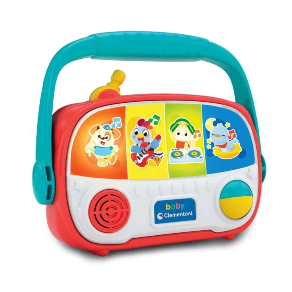 Clementoni - Animal Friends Interactive Radio Toy