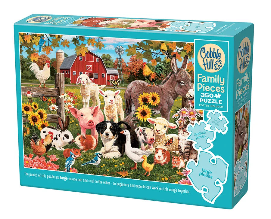 Cobble Hill - Family Farm - 350 Family Piece Puzzle