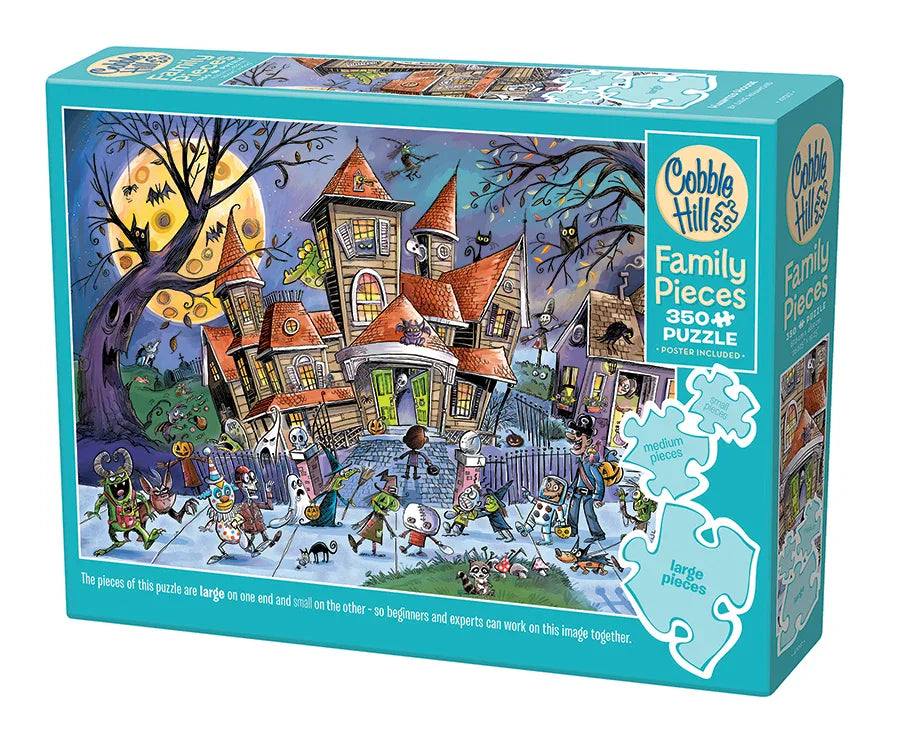 Cobble Hill - Haunted House - 350 Family Piece Puzzle