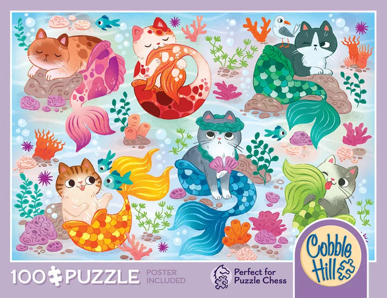 Cobble Hill - Mercats - 100-Piece Jigsaw Puzzle