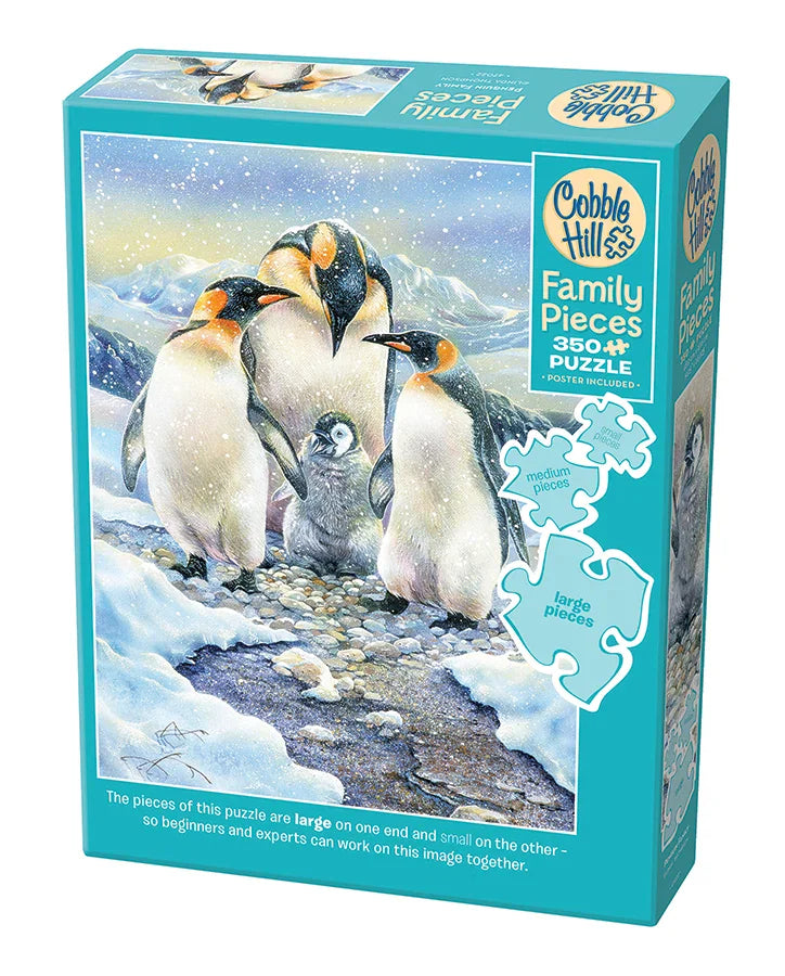 Cobble Hill - Penguin Family - 350 Family Piece Puzzle