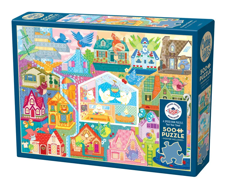 Cobble Hill - Rainbow Birdies - 500 Piece Puzzle
