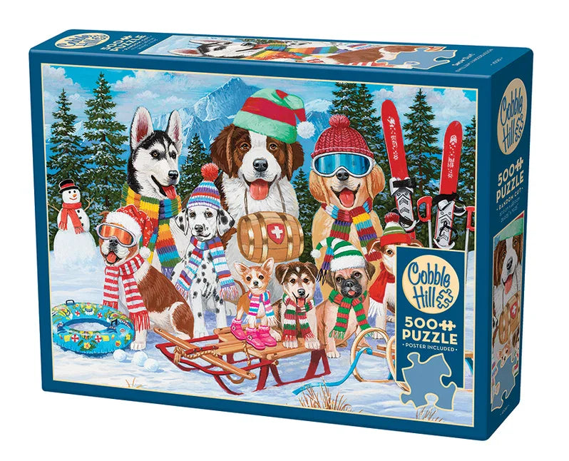 Cobble Hill - Snow Day - 500-Piece Puzzle