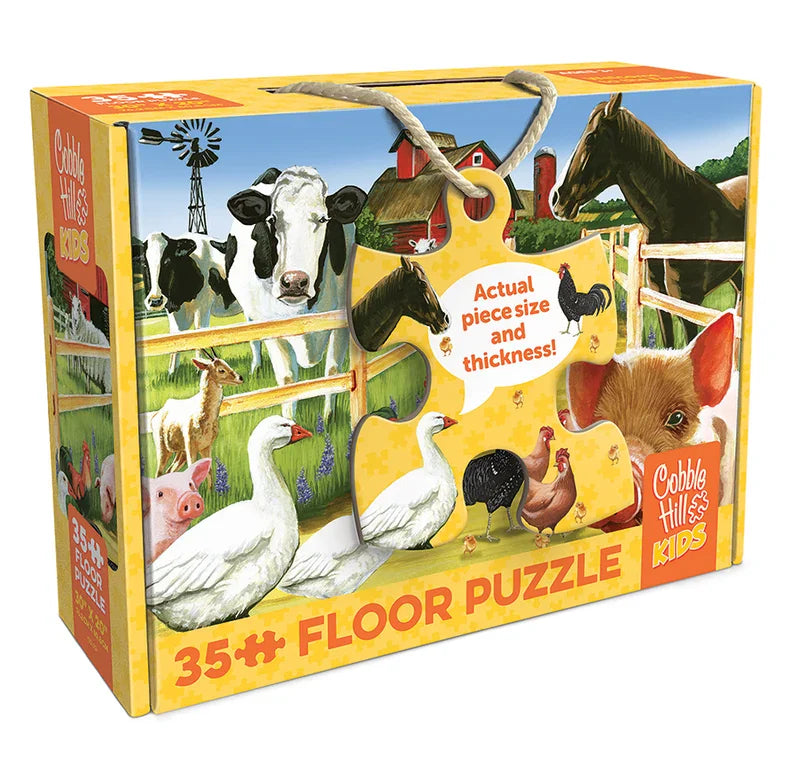 Cobble Hill - Welcome to the Farm - 35pc Floor Puzzle