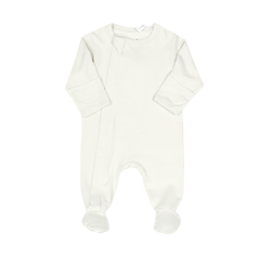 Coccoli - Infant Modal Zippered Solid Footie