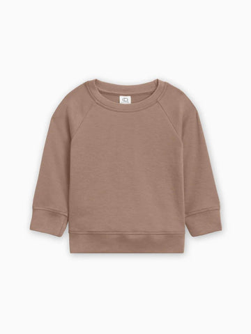 Colored Organics - Unisex Portland Pullover Truffle / 6-12M Baby & Toddler Clothing