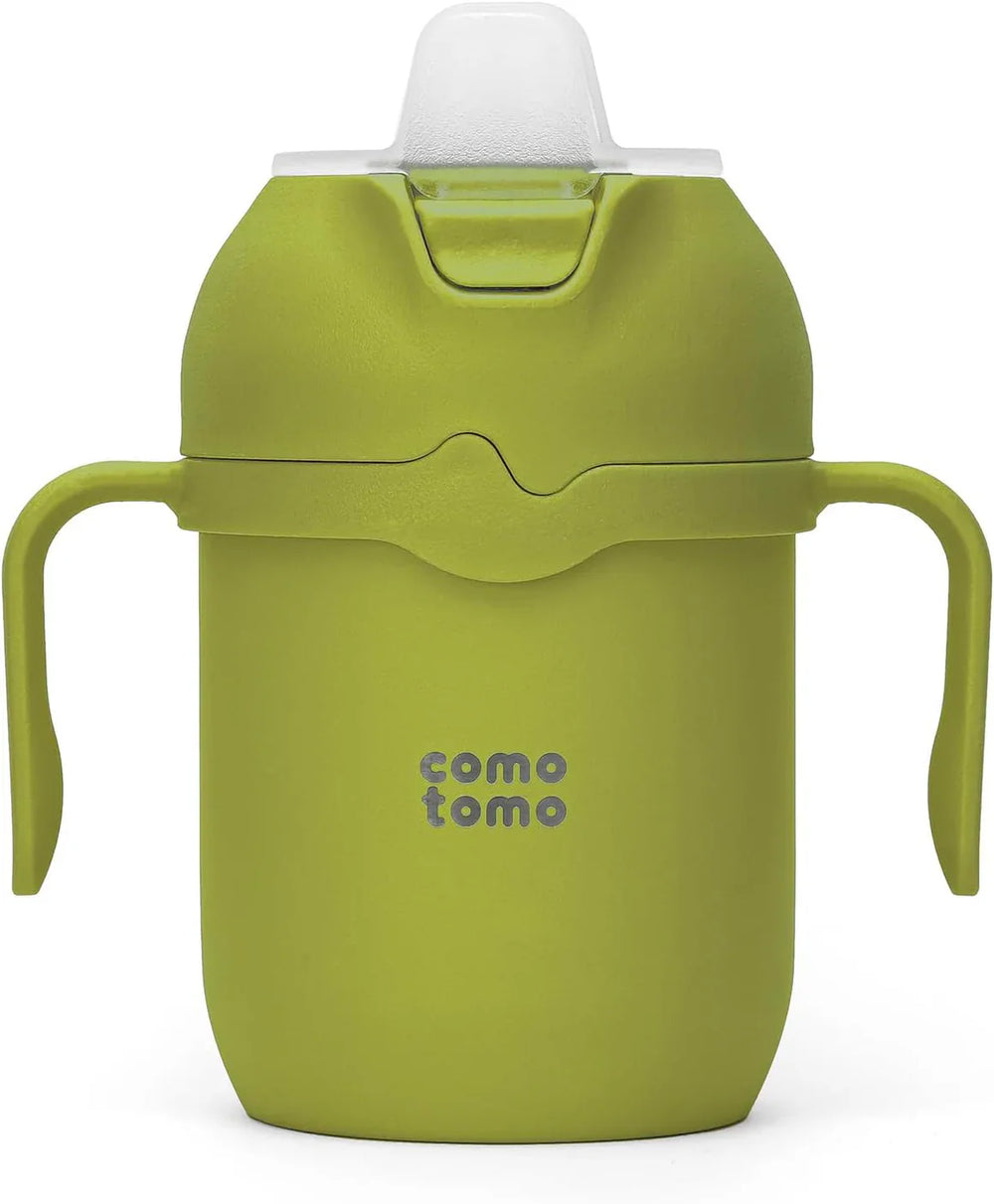Comotomo - Toddler Tumbler - Insulated with Silicone Straw and Spout - 8oz