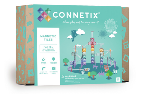 CONNETIX - Pastel Ball Run Pack - 106pc