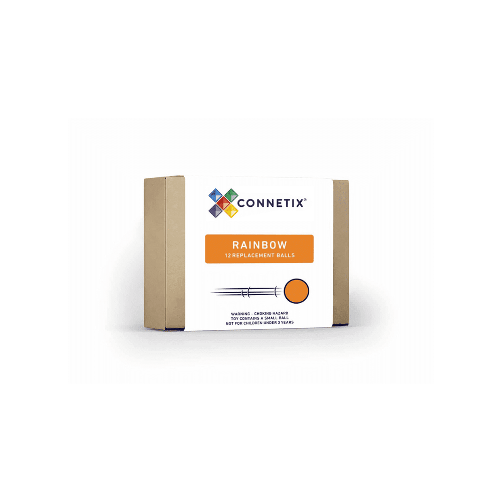 CONNETIX - Rainbow Ball Pack - 12 pc
