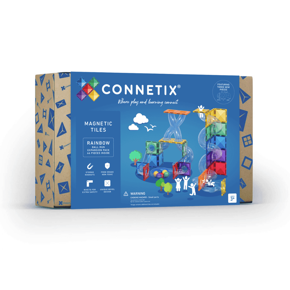 CONNETIX - Rainbow Ball Run Expansion Pack - 66 pc