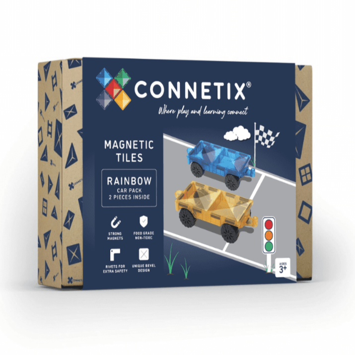 CONNETIX - Rainbow Car Pack - 2pc