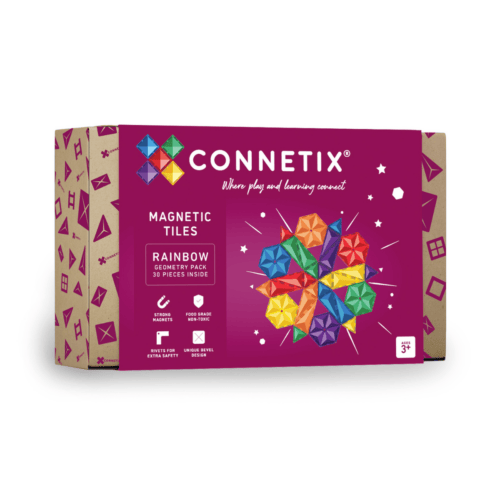 CONNETIX - Rainbow Geometry Pack - 30 pc
