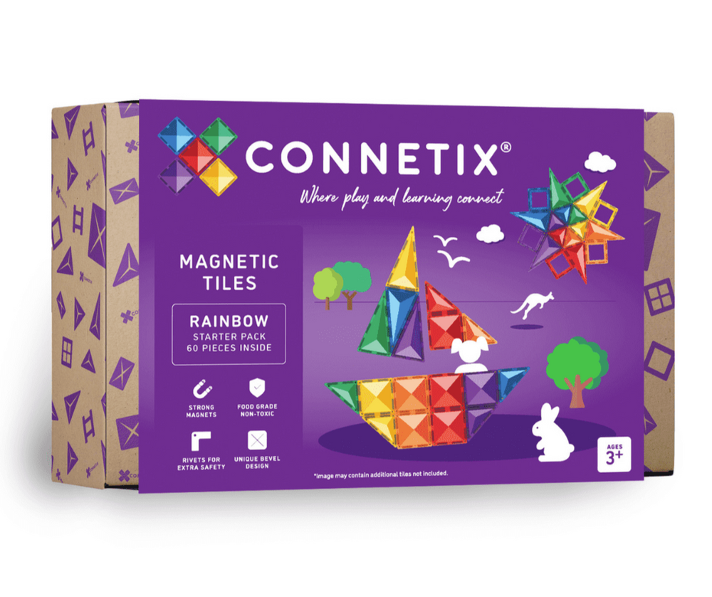 CONNETIX - Rainbow Starter Pack - 60pc