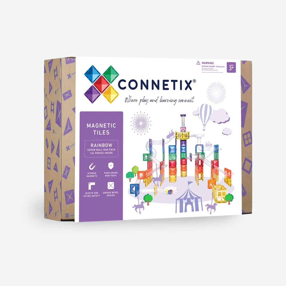 CONNETIX - Super Ball Run Pack - 134 pc