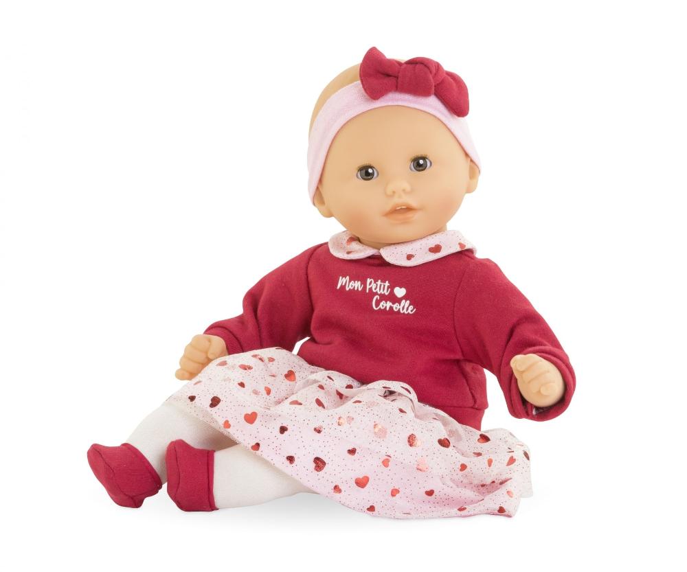Corolle - Bebe Calin Margaux Heart Petals Soft Doll - 12"