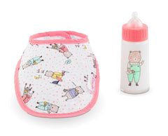 Corolle - Bib & Magic Milk Bottle Set