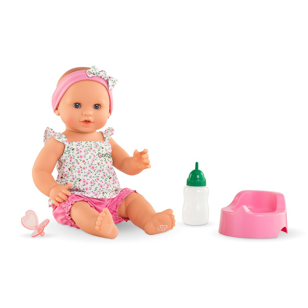 Corolle - Emma - Drink & Wet Potty Training Baby Doll - 14"