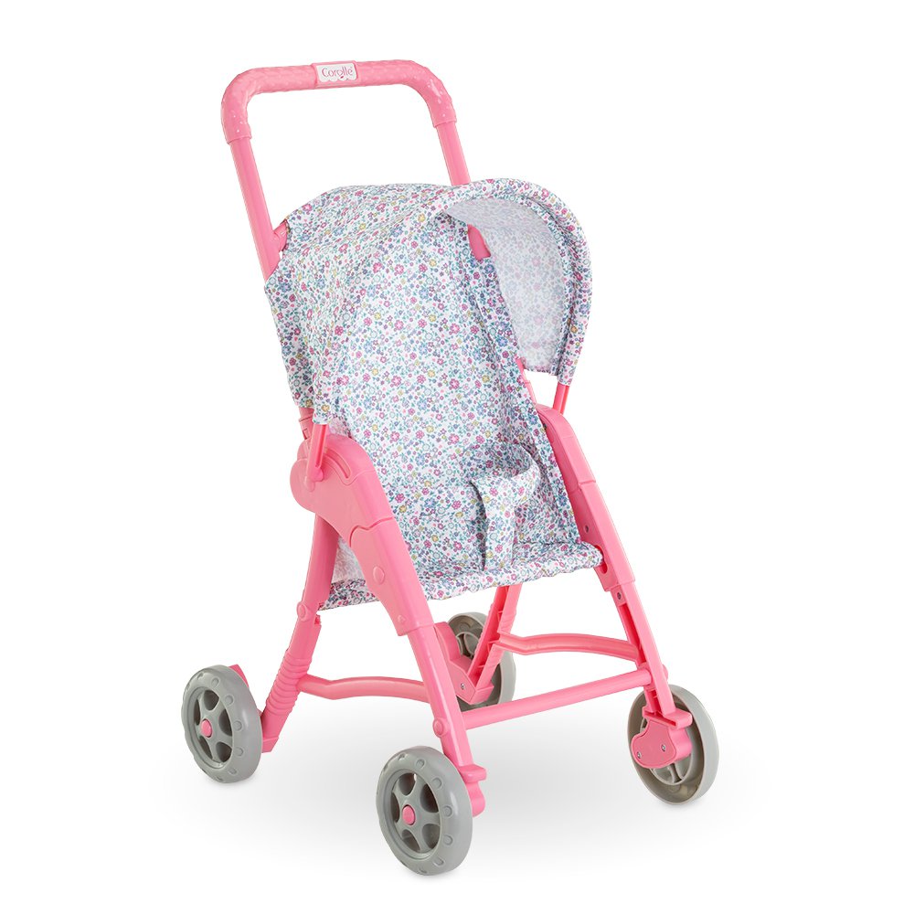 Corolle - Flowered Doll Stroller for 12" Dolls
