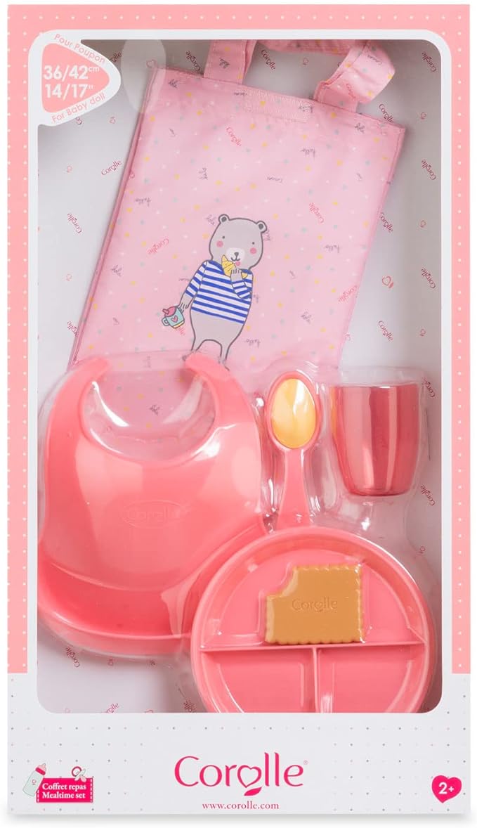 Corolle Mealtime Set Pink