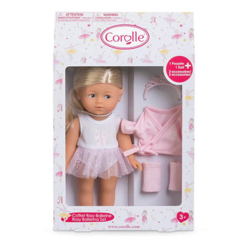 Corolle - Mini Corolline Rosy Blond Ballerina Set - 8" All Toys