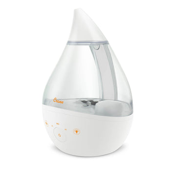 Crane Baby - 4-In-1 Cool Mist Humidifier W/Sound - 1 Gallon White/Clear All Health & Safety