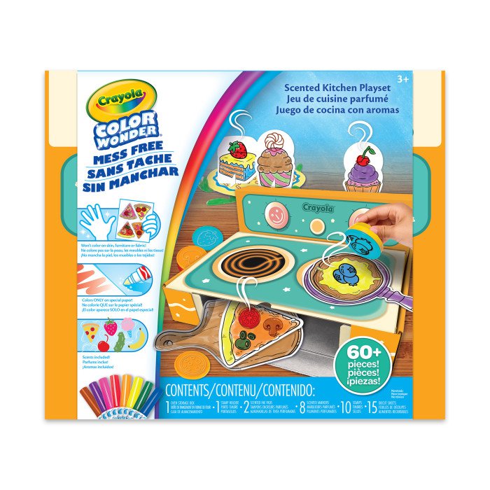 Crayola - Color Wonder Scented Kitchen Playset - Art & Pretend Play Kit