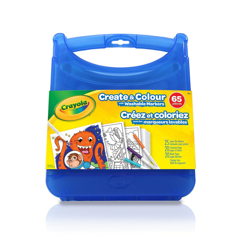 Crayola - Create & Colour - Super Tips Washable Markers Kit