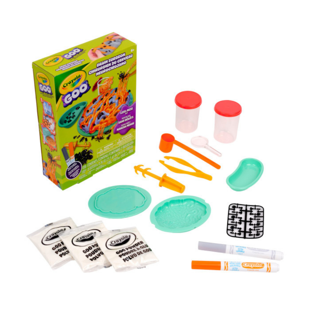 Crayola - Goo - Brain Surgeon Slime Playset