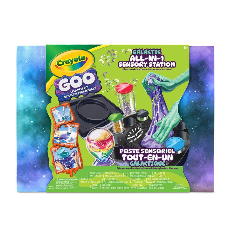 Crayola - Goo Galactic - All-in-One Sensory Station