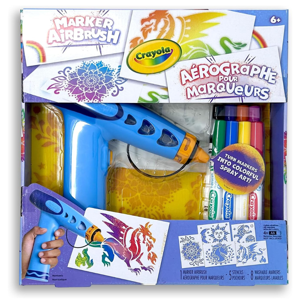 Crayola - Marker Airbrush - Spray Art Kit