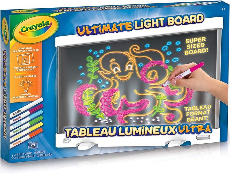 Crayola - Ultimate Light Board - LED Drawing & Tracing Art Set