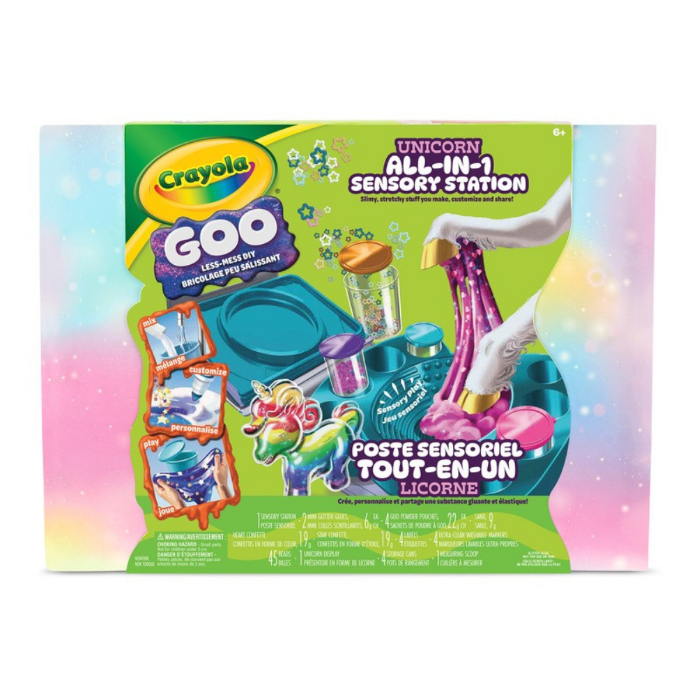 Crayola - Unicorn Goo - All-in-One Sensory Station