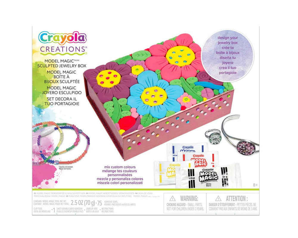 Creations Model Magic Sculpted Jewelry Box - DIY Craft Kit
