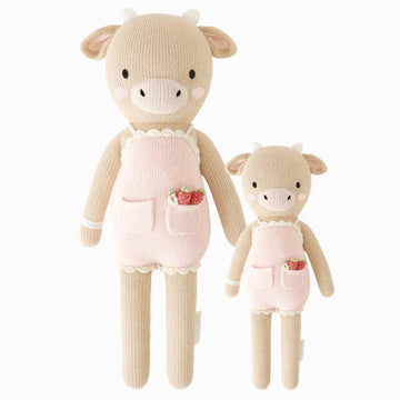 Cuddle + Kind - Ava the Cow (Powder Pink) Regular 20" Stuffies