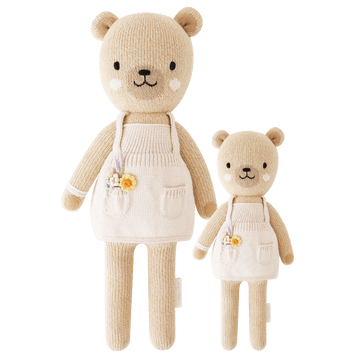 Cuddle + Kind -  Goldie the Honey Bear Little - 13" Stuffies