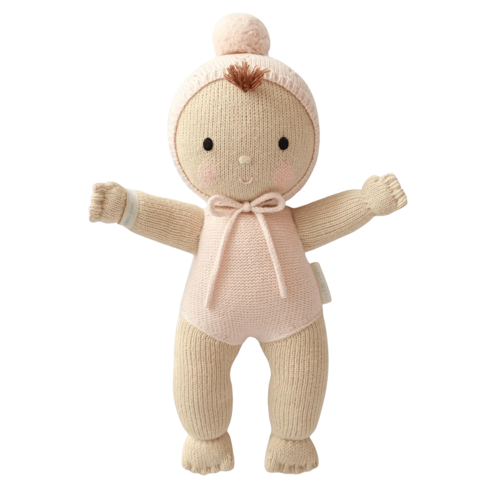 cuddle+kind - My First Baby - Hand-Knit Baby Doll Gift Set